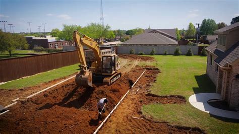 time lapse digging for a pool